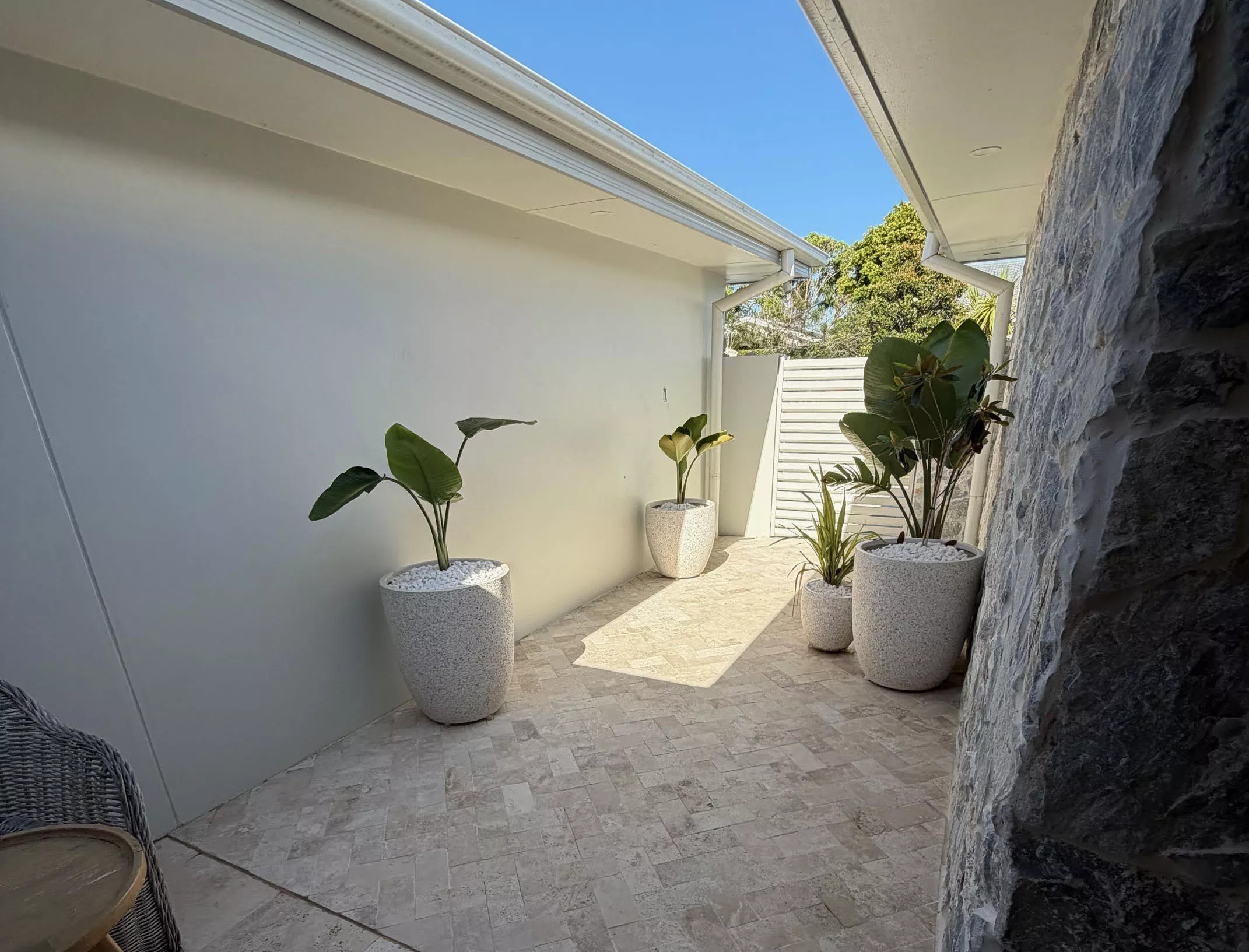 Renovated living space on the Mid North Coast